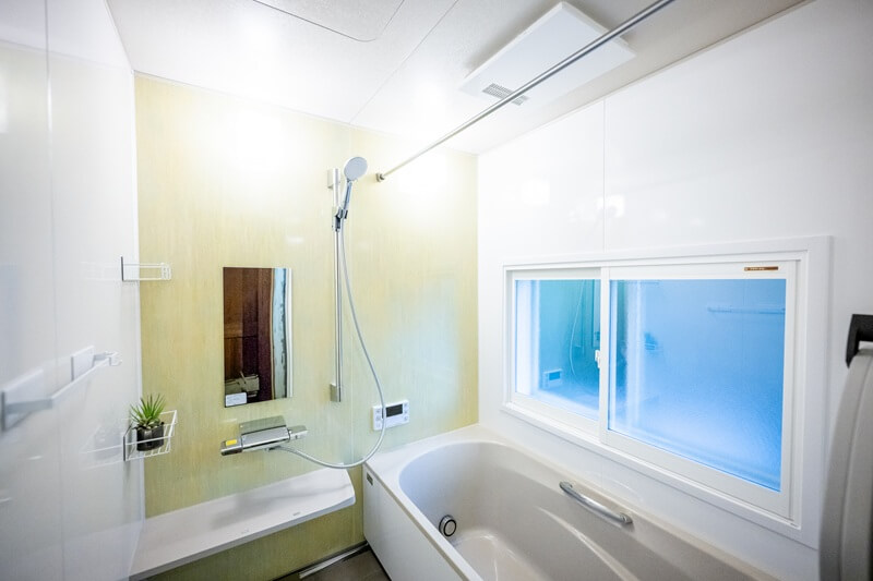 浴室リフォームの時にウルトラファインバブル給湯器を取付した事例